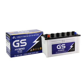  Ắc quy GS HYBRID N100 (12V-100Ah)