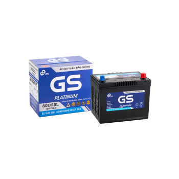 Ắc quy GS 70Ah MF80D26L